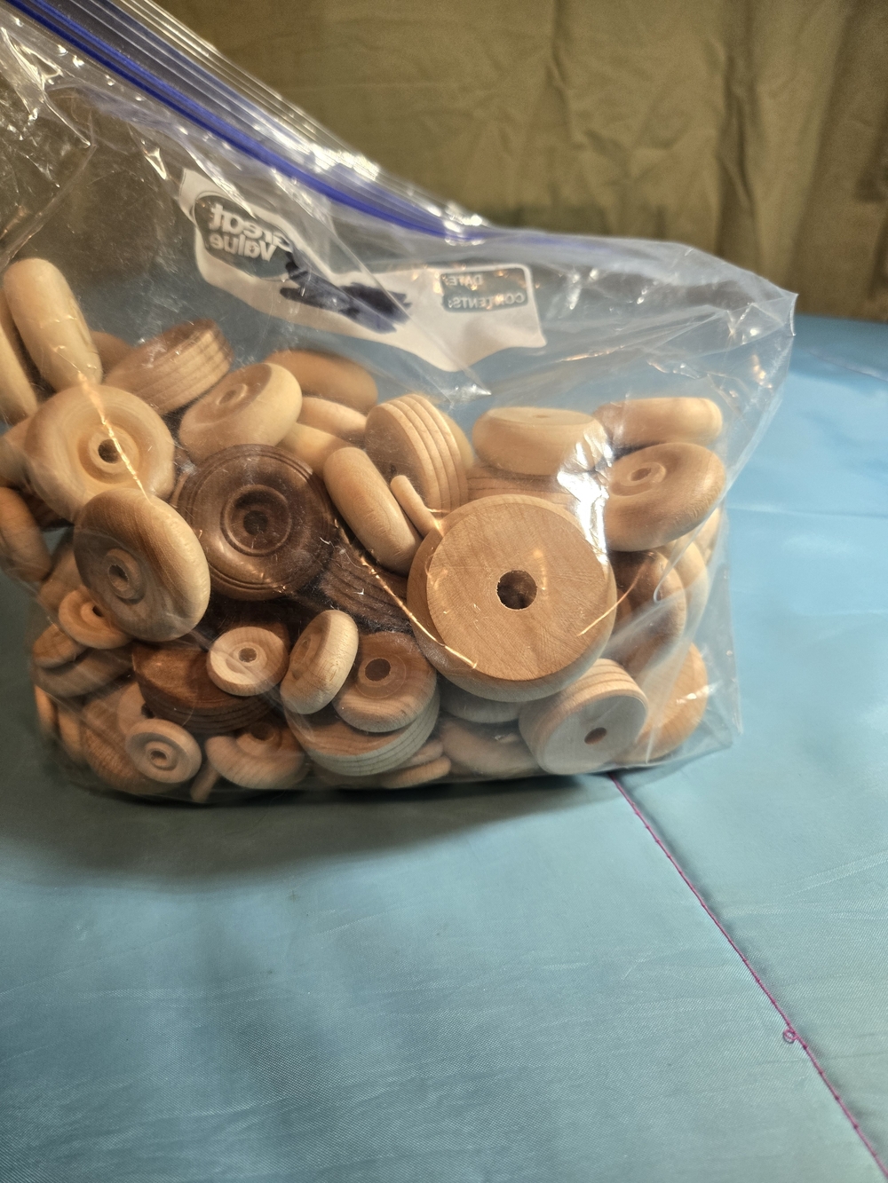 Wooden Toy Wheels Various Sizes  Almost 2# Crafts Truck Wood